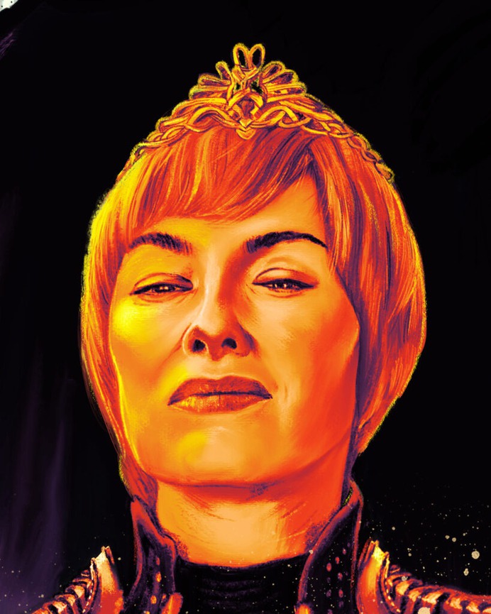 Game of Thrones - Alternate Movie Poster - The Commas #gameofthrones #got #gotseason8 #gameofthronesseason8 #character #characterdesign #westeros #hbo #songoficeandfire #keyart #thecommas #illustration #designagency #brandingagency #marketingagency #illustrationagency #televisionposter #tvseries #tvserial #tvposter