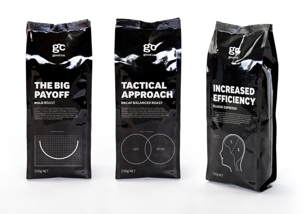 Good Co. Coffee on the Behance Network #packaging #design #graphic #typography