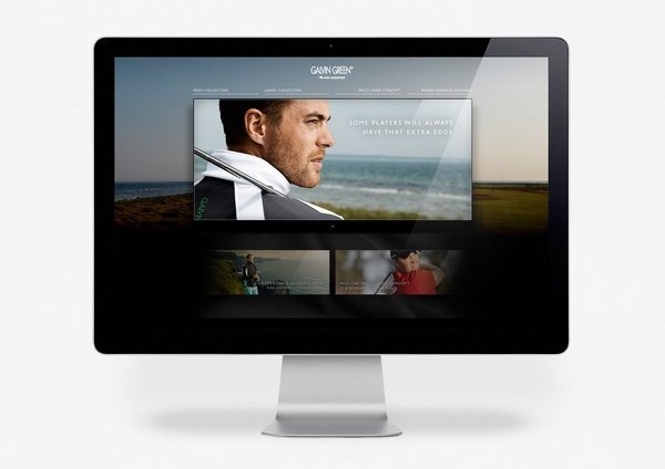 Galvin Green – Bläck #golf #webdesign