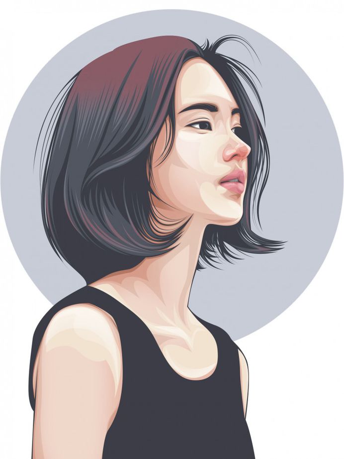 Beauty Girl FanArt by Rizky Fadillah