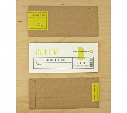Graphic-ExchanGE - a selection of graphic projects #save #date #the #minimal #wedding