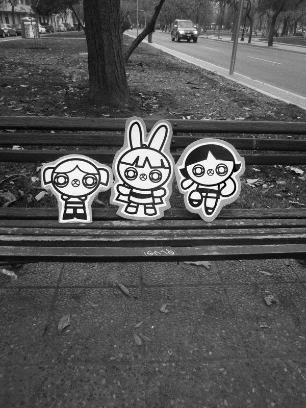 Street Animals, Street 2 on Behance #illustration #girls #cardboard #powerpuff