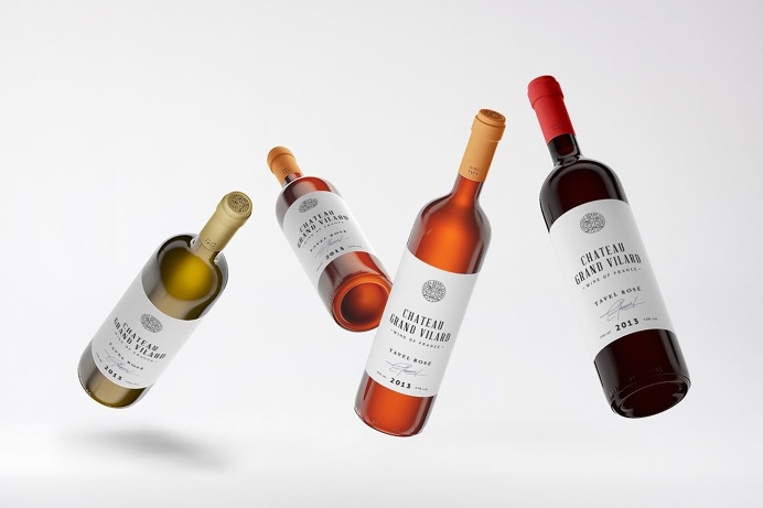 Wine Packaging Mockups - Designr Kit