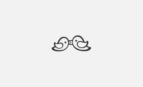 Something Blue icon #logotype #icon #bird #brand #logo #wedding #love