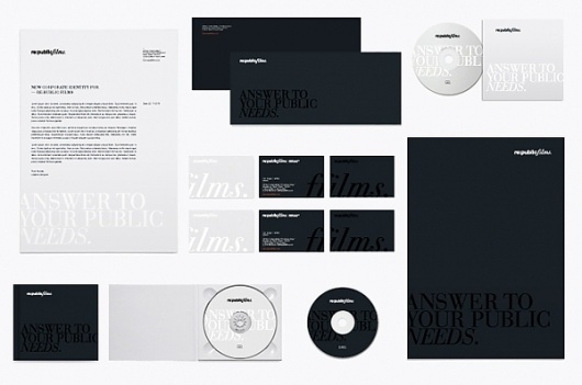 Re:public Films / South Korea / Seul on the Behance Network #identity #branding