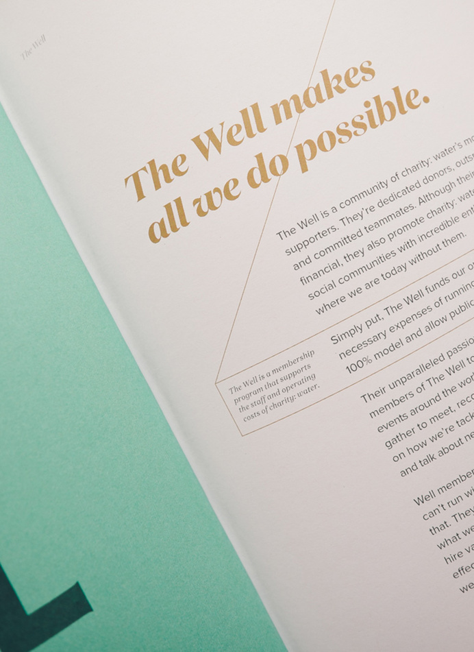 The Well Book #type #print #layout #color