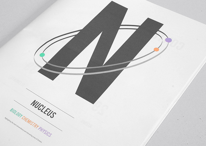 NUCLEUS #cover #newsprint #magazine
