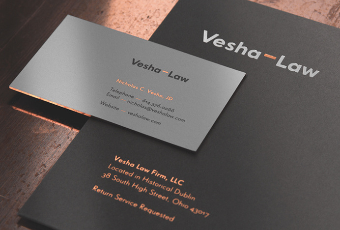 Vesha – Law by For Brands #branding #staionery