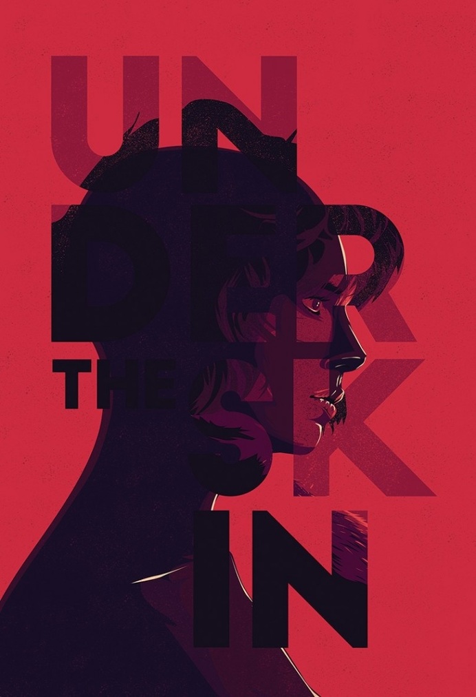 Under the Skin – Alternative Movie Poster by fourteenlab