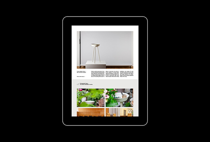 Markus Form by Lundgren+Lindqvist #web design #website #ipad