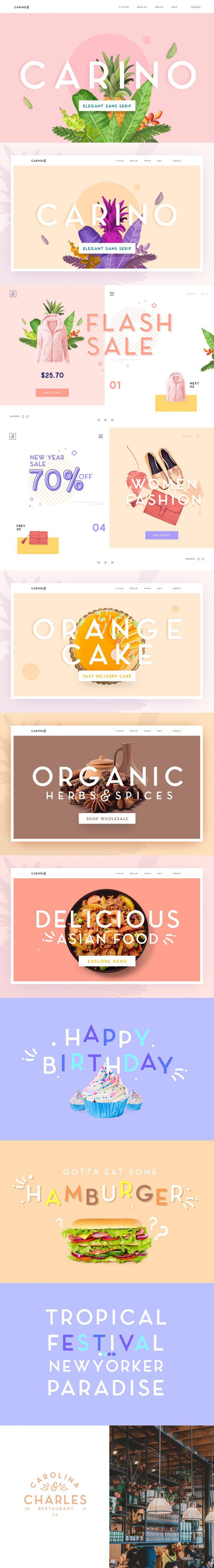 Carino – A Modern Elegant Typeface