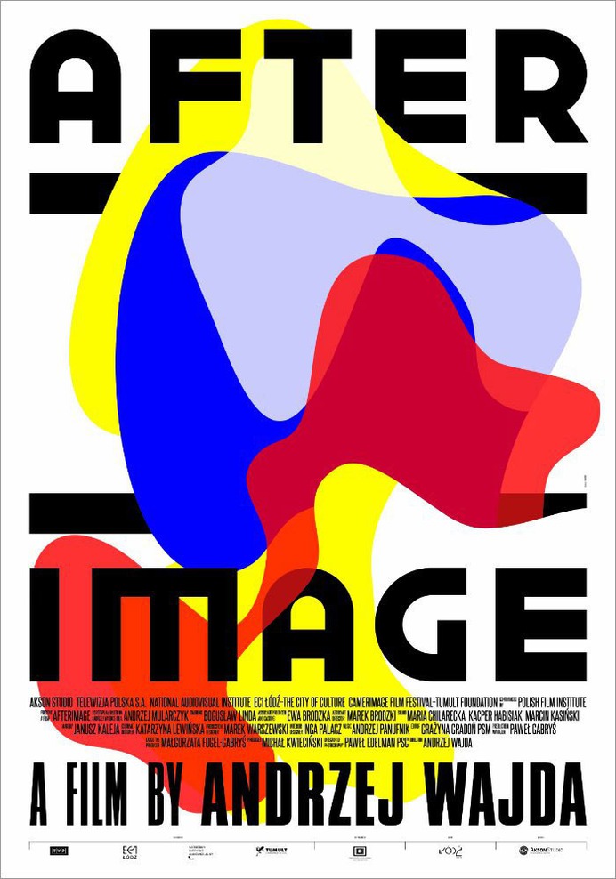 International poster for AFTERIMAGE (Andrzej Wajda, Poland, 2016)