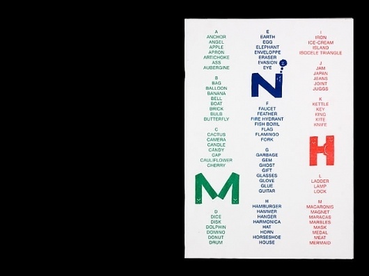 Alphabet : Rollo Press™ #riso #rollo #publication