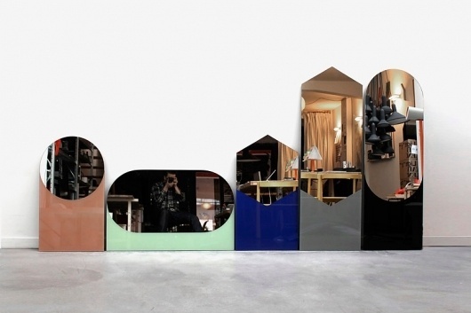 sylvain willenz: shapes mirrors for hay #mirrors