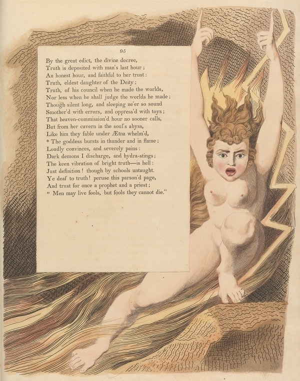 Night Thoughts of William Blake - 50 Watts #illustration