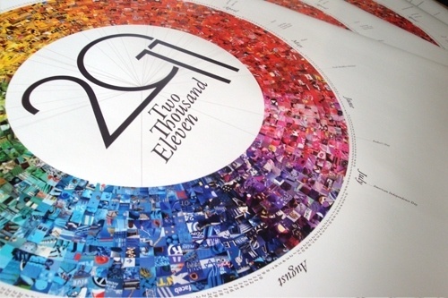 Pantone Calendar on the Behance Network #colors #calendar #pantone