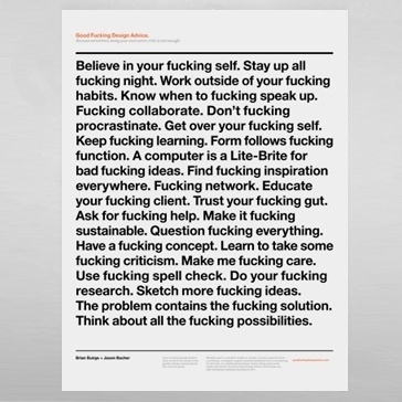 Effektive Blog #print #poster #rules