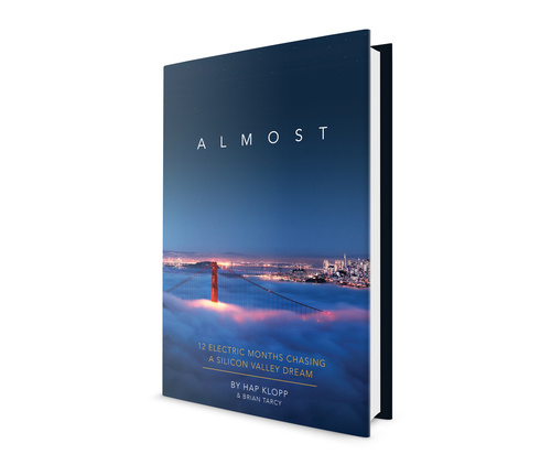 Almost, by Hap Klopp, book design by The Frontispiece