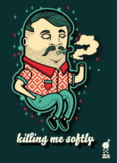 KORCHO #smoking #korcho #art #ilustracin