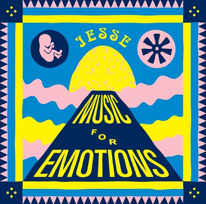 LP Cover for Jesse, 2014 #illustration