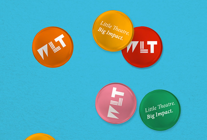 Wigan Little Theatre by Alphabet #print #graphic design #pin