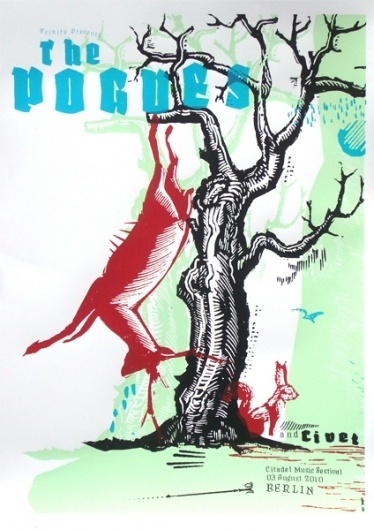 the_pogues.jpg (424×600) #pogues #illustration #poster #the