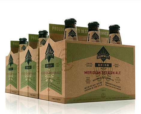 Summit Brewing Meridian Ale #packaging #beer
