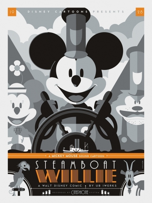 Tom Whalen, Steamboat Willie #steamboat #disney #willie #poster