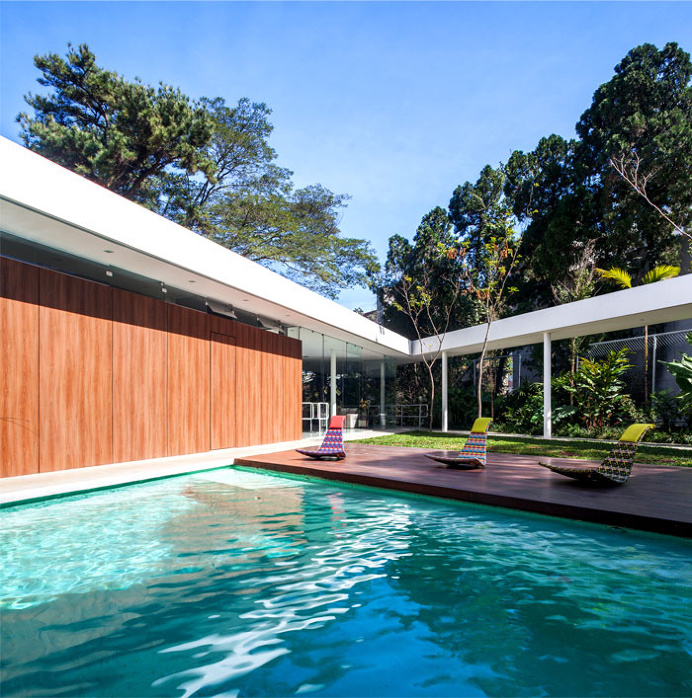 Marquise House in Sao Paulo - #architecture, #house, #home, #decor, #interior,
