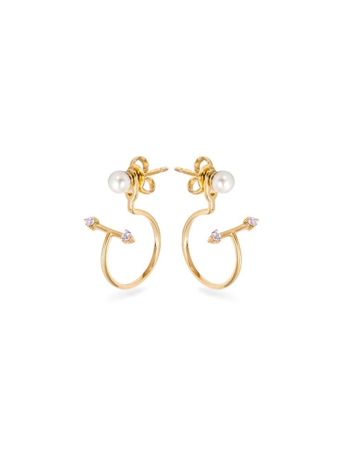 Fine jewellery earring by SMITH/GREY #ring #jewellers #jewelry #earrings #finejewellery #gemstones #gold #artdirection #fashion