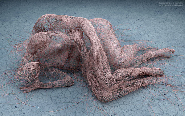 Digital Artworks by Adam Martinakis Explore Photo Realistic Surrealism #digital #surrealism #sculpture #art
