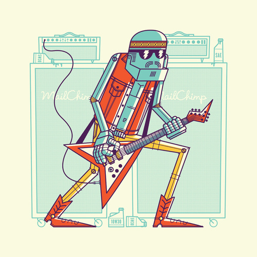 athfest_bag2 #guitarist #robot