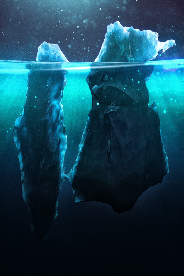 Caustic Icebergs on Behance #5t4y54y