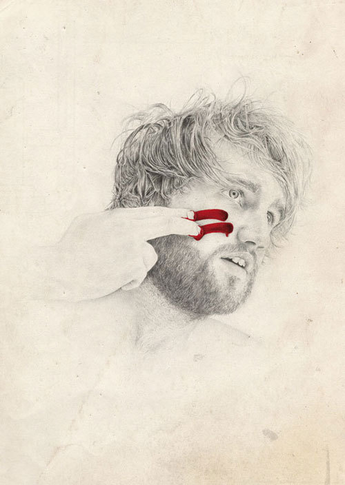 The Mind's Apocalypse – Tom Dilly Littleson #illustration #portrait