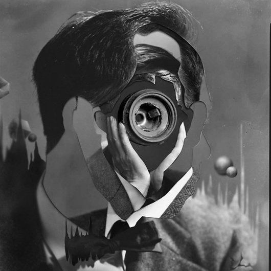 marcos argola #white #curious #black #illustration #art #surreal #collage #magazine