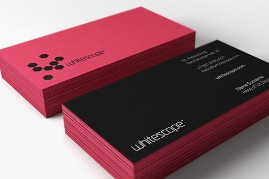onestepcreative » Whitescape Identity System #card #business
