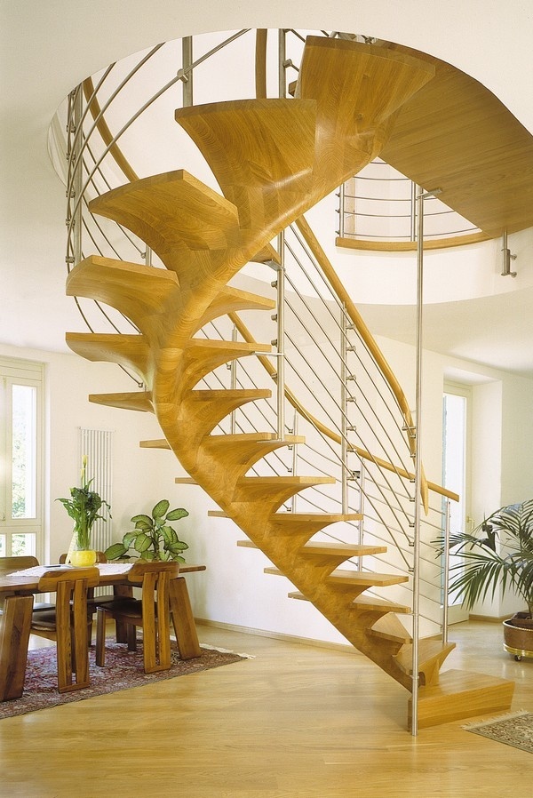 Modern Indoor Stairs by Christian Siller
