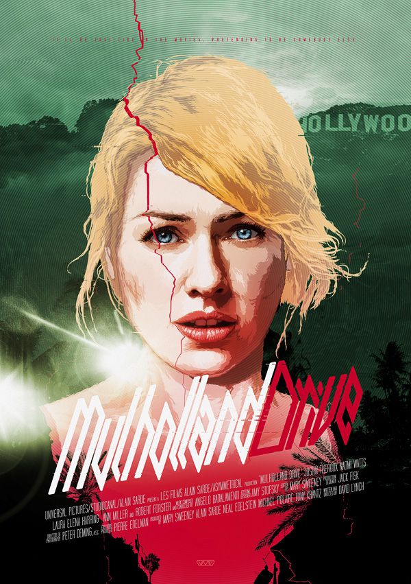 MULHOLLAND DRIVE / Vector Movie Posters vol.2