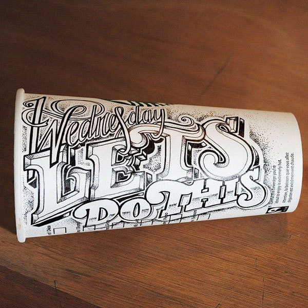 Amazing lettering by Rob Draper #illustration #lettering