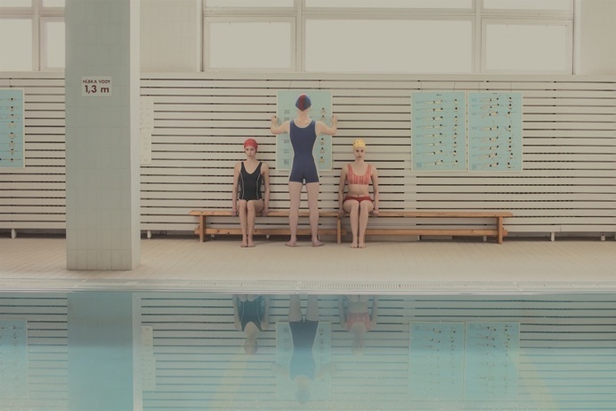 In Swimming Pool by Maria Svarbova - JOQUZ #photography #vintage