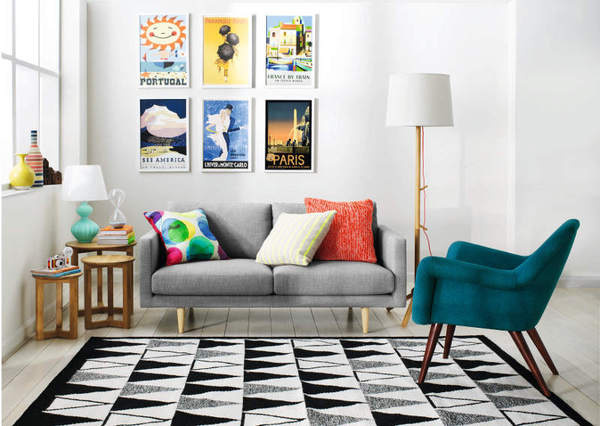 Updating your home forÂ Summer desire to inspire desiretoinspire.net #colourful #lounge