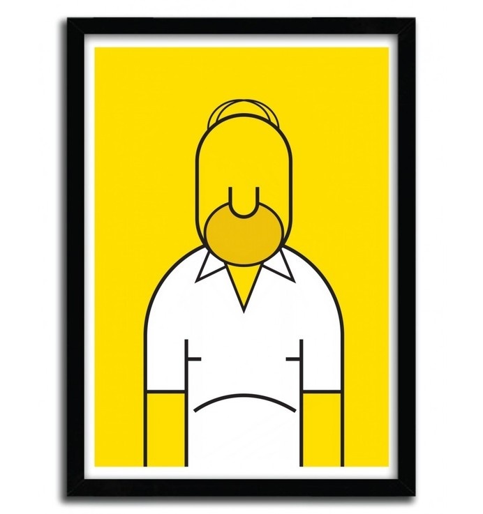 HOMER by Ale Giorgini - artandtoys.com #print #art
