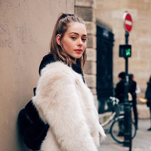 caught by @piermodelsjam after the @jpgaultierofficial show yesterday 💛