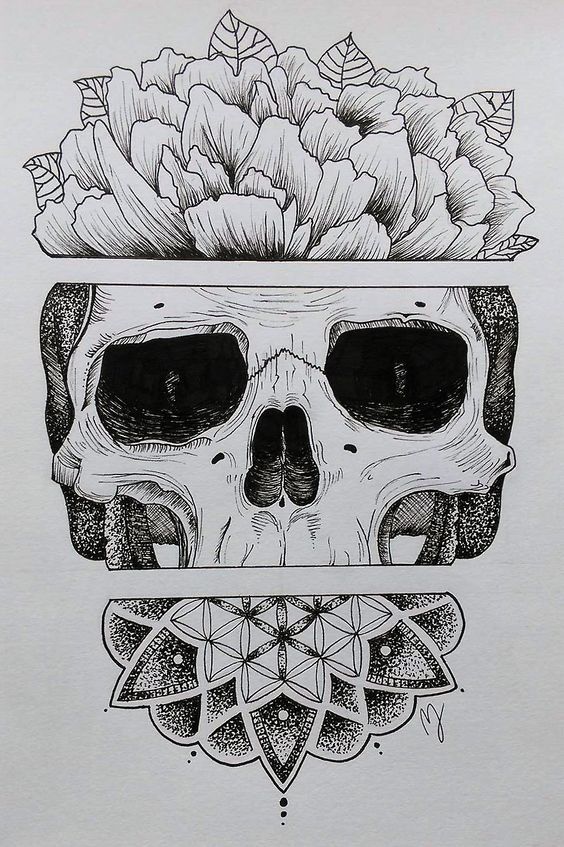Sugar Skull by Mathilde Jakobsen