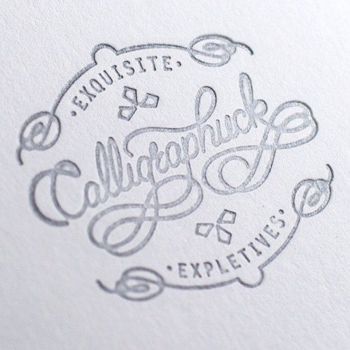 Great typographic designs | From up North #calligraphy #logo #branding #typography
