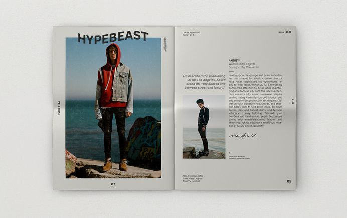 Hypebeast magazine on Behance