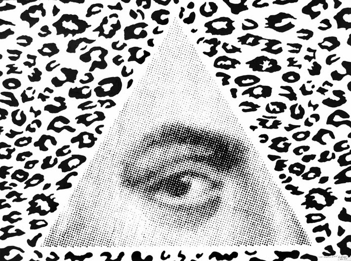 I've Got My Eye On You Kid, by Dan Bina #ink #ny #bina #drawing #dan #art #york #paper #brooklyn #new
