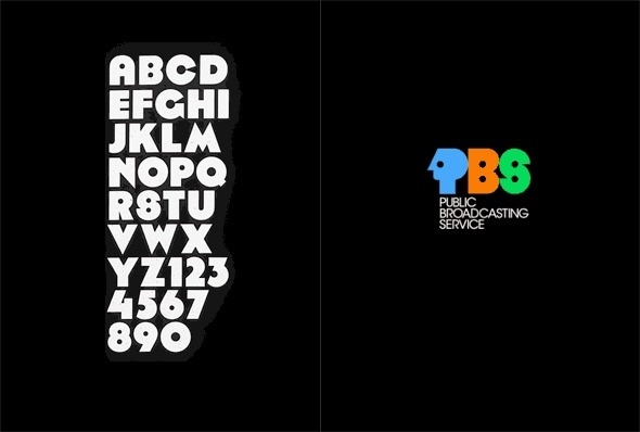 Container List: Push Pin and the the P Head #pbs #typeface #geometric