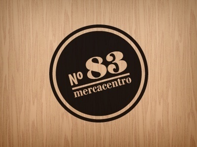 nº83, mercacentro #atico #gourmet #el #wood #brand #identity #brands #circular