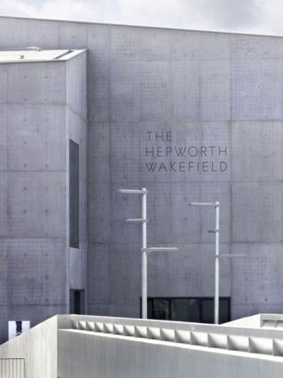 The Hepworth Wakefield identity by APFEL - Creative Journal #apfel #hepworth #wakefield #the